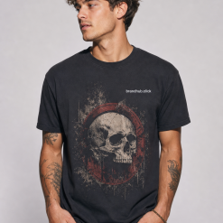Graphic Tee 'Vintage Skull' - Unisex
