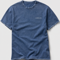 Men's Raw Edge Tee - Indigo Wash