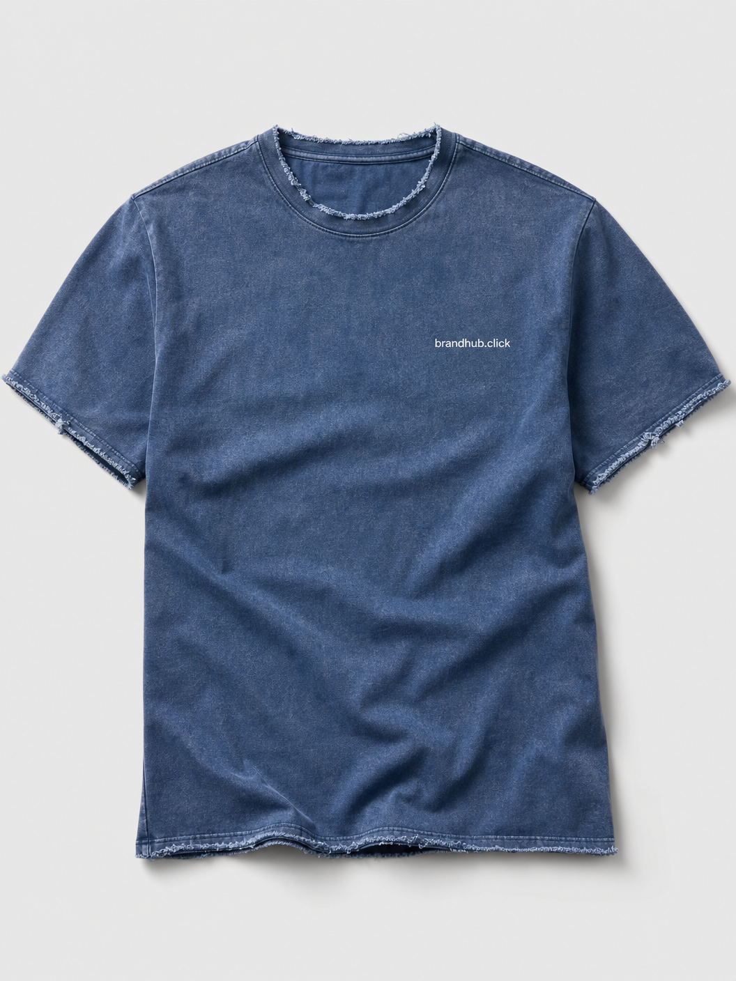 Men's Raw Edge Tee - Indigo Wash
