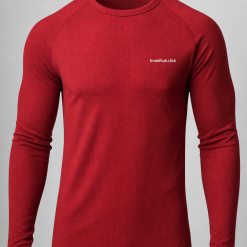Sports Thermal Long Sleeve T-Shirt - Deep Red