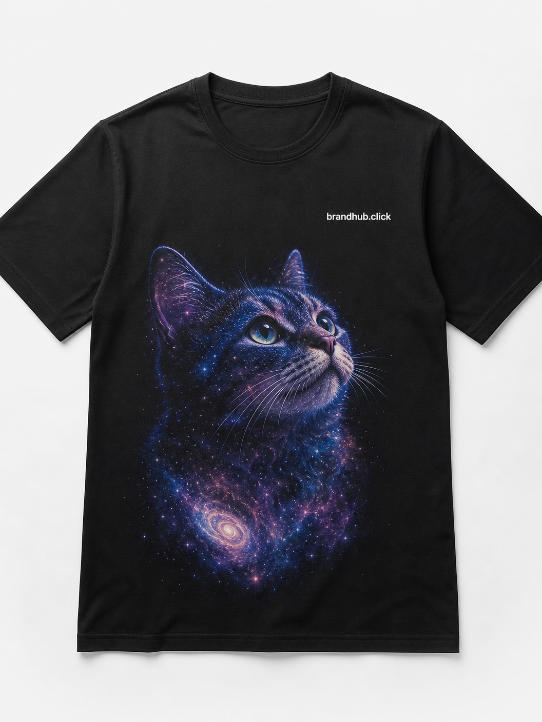 Graphic Tee 'Galaxy Cat' - Unisex
